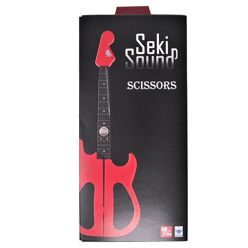 NIKKEN SS-20R Seki Sound ギター型ハサミ レッド