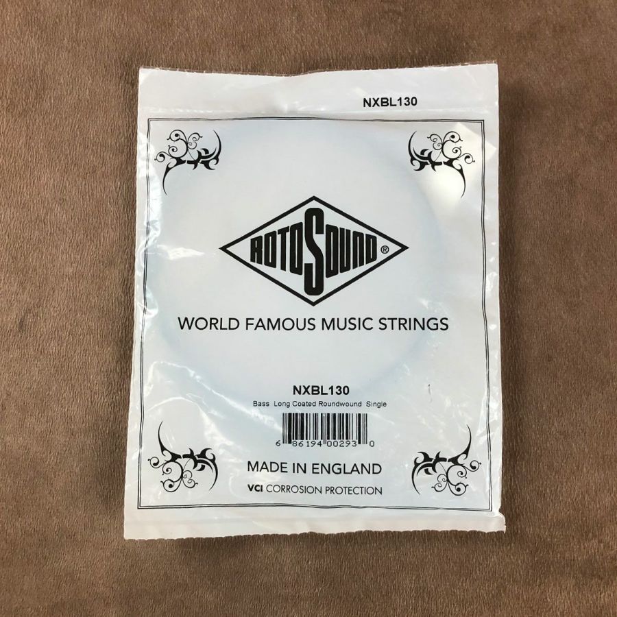 ROTOSOUND NEXUS BASS POLYMER COATED SINGLE STRING .130