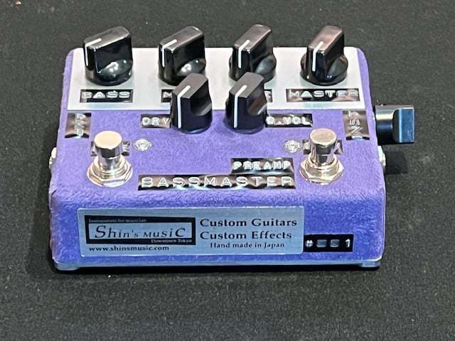 Shins Music Bass Master Preamp Pro+ Purple suede BMP1 PRO+ ベース