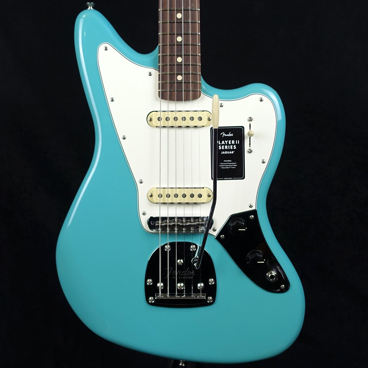 ギター fender player ii jaguar Aquatone Blue Fender Player II Jaguar Aquatone Blue エレキギター ジャガー