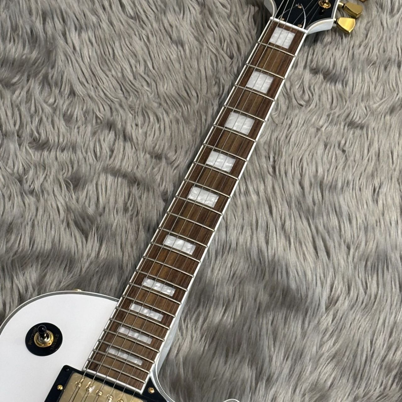 BLITZ BY ARIAPROII BLP-CST WH レスポールカスタム ホワイト エレキ