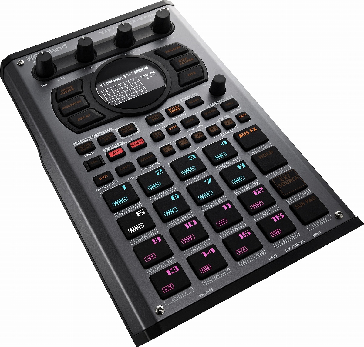Roland SP-404MKII SAMPLER カバー　ケーブル付き Roland SP-404MKII【デュアル PH-RCA ケーブル2本セット】LINEAR