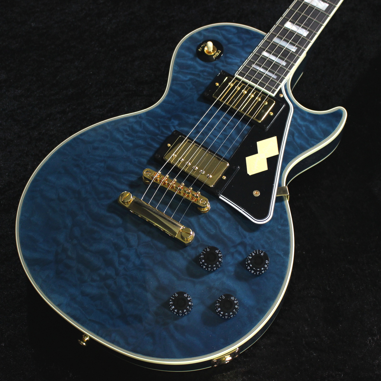 Epiphone Dealer Select IGC Les Paul Custom Quilt Viper Blue【4.08