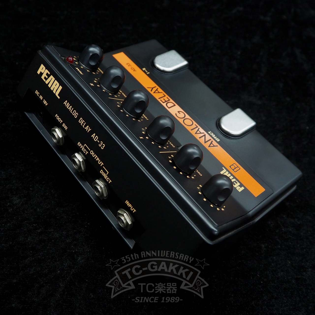 Pearl AD-33 ANALOG DELAY（ビンテージ）【楽器検索デジマート】