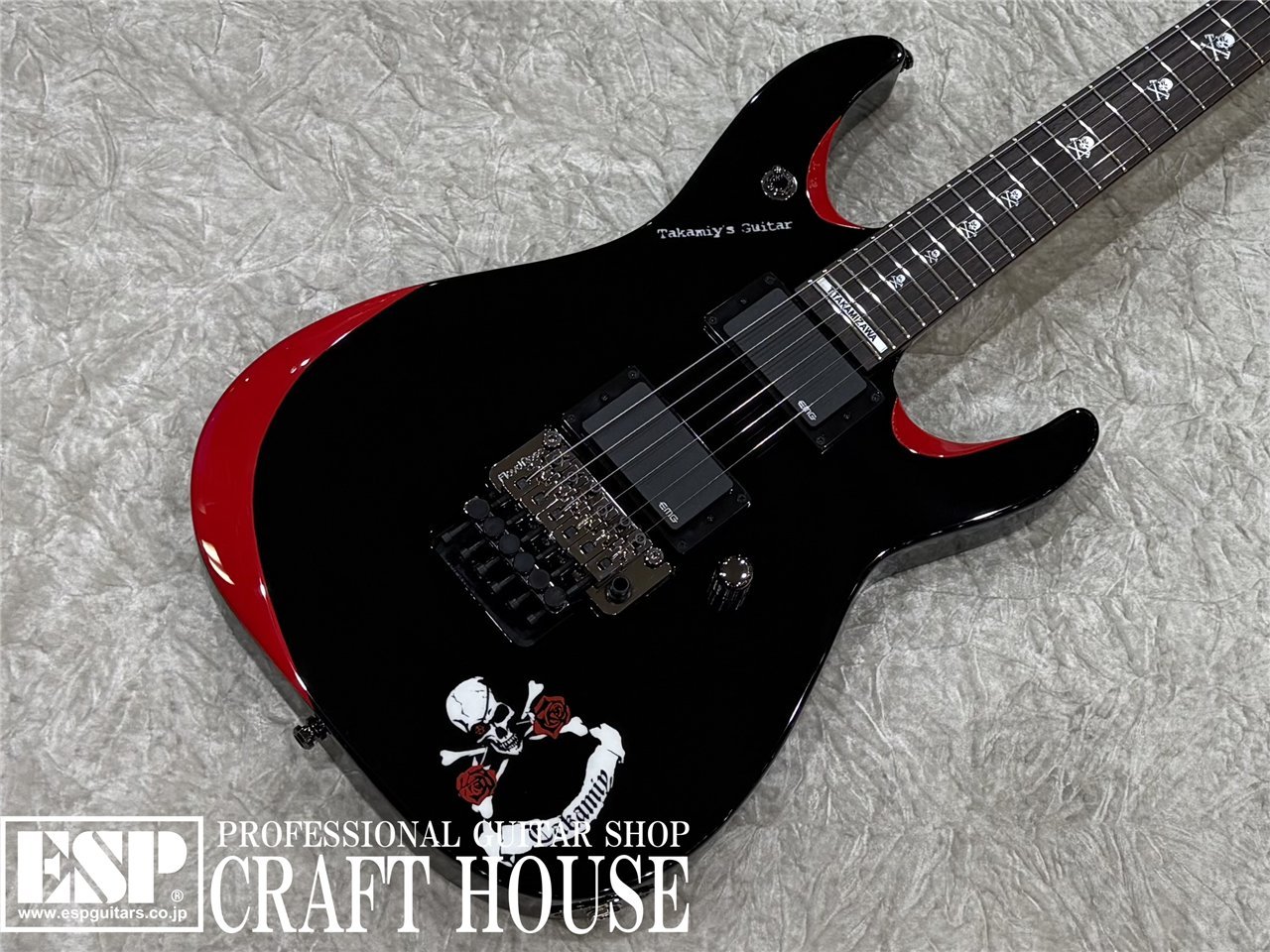 O.Z.Y Takamiy's Guitar / Black w/Red bevel（新品/送料無料