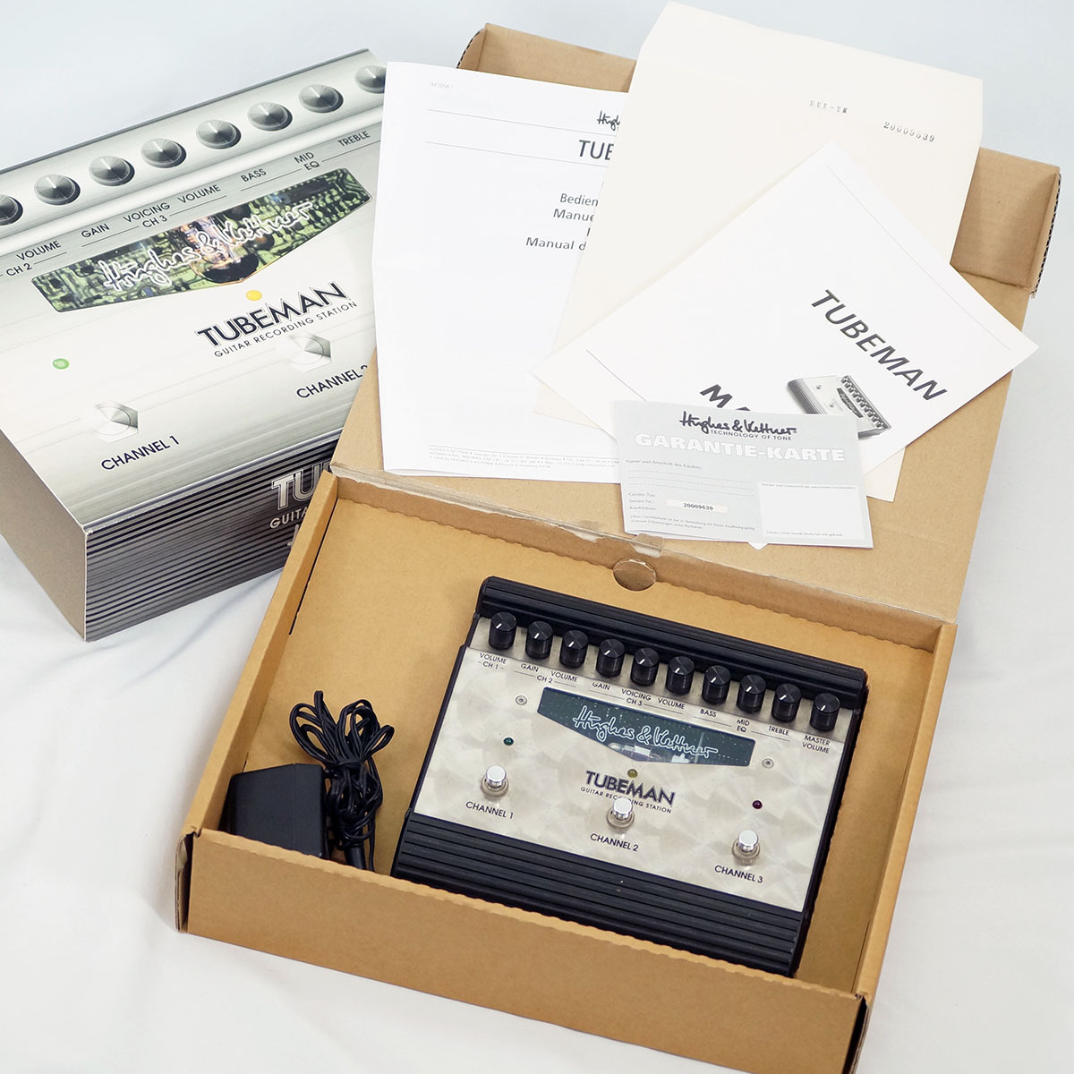 Hughes & Kettner TUBEMAN 動作品 Hughes & Kettner Tubeman