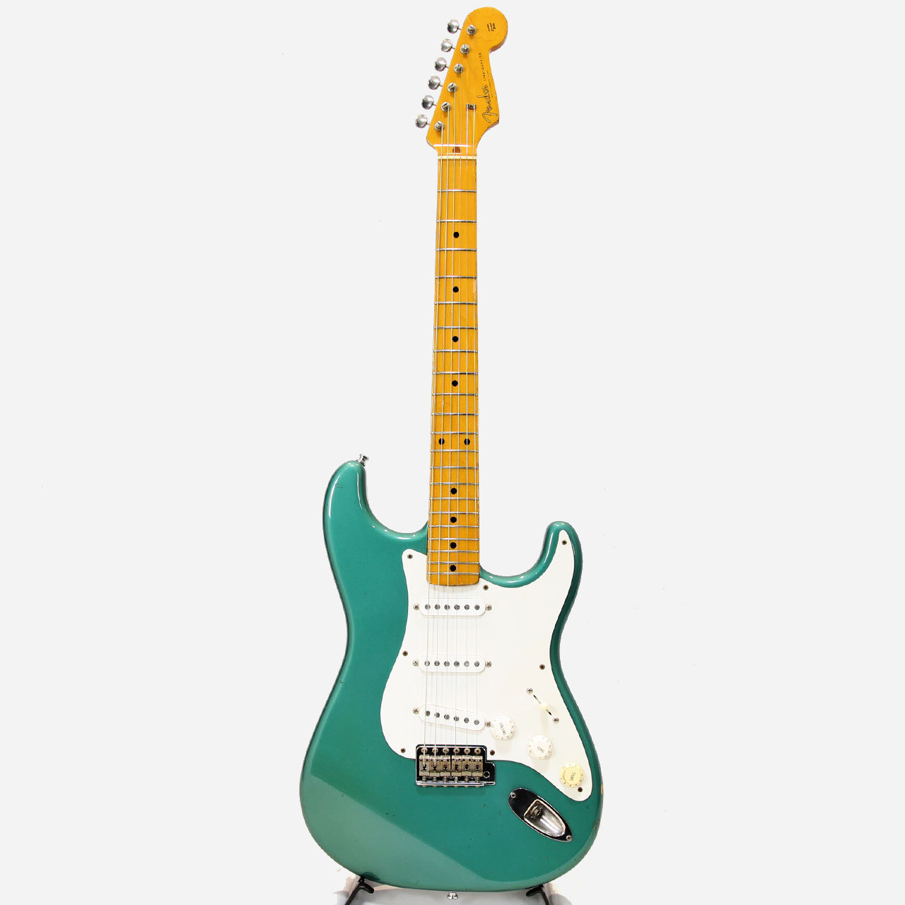 希少レア Fender Japan ST57-SS スケール 中古 美品 Fender Japan ST57 mod. / Turquoise 【2002年-2004年製】（中古
