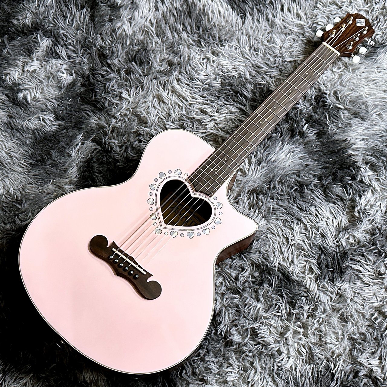 Zemaitis CAM-90HCW Gloss Pink Mother of Pearl（新品/送料無料