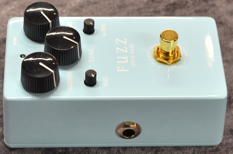 HTJ-WORKS GOLD HAZE FUZZ -Gelmanium & Silicon engine ～Light Blue