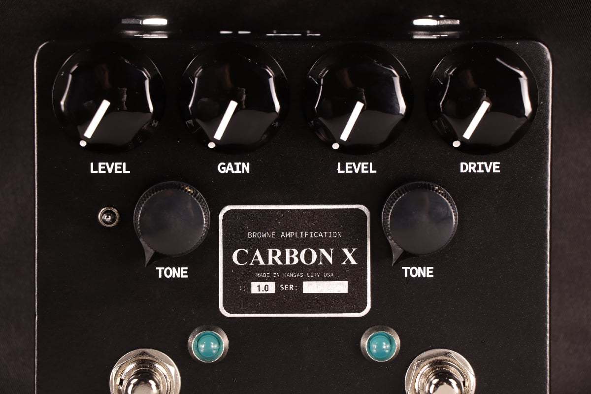 【最終値下げ】Browne Amplification/CARBON X【美品】 BROWNE AMPLIFICATION Carbon X デュアルオ ーバードライブ