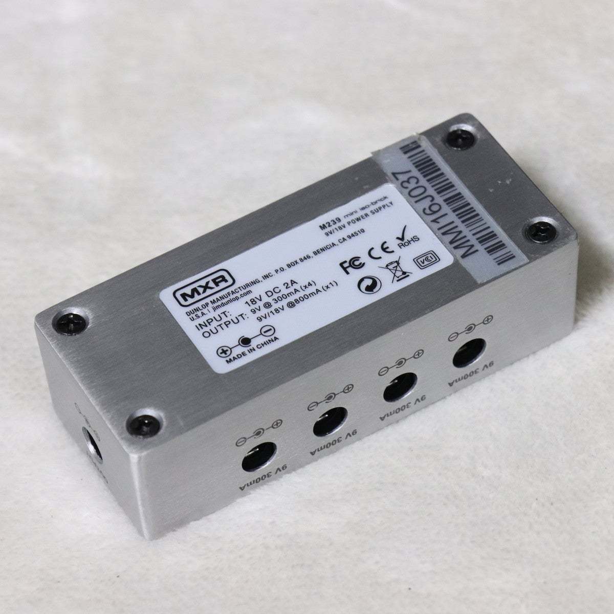 MXR M239 Mini Iso-Brick Power Supply 【梅田店】（中古）【楽器検索
