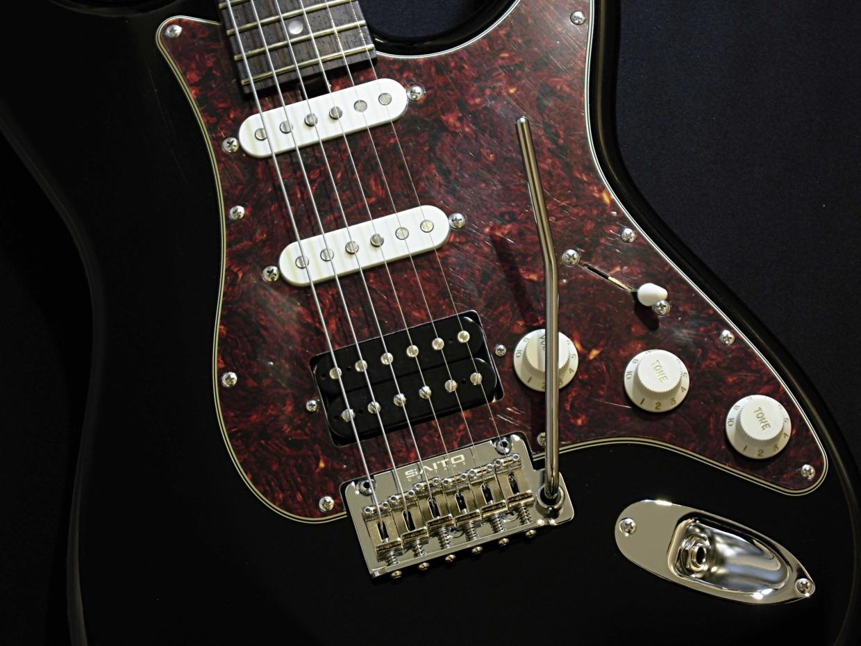 SAITO GUITARS S-622CS Heritage / BLK / Tortoise Pickguard 極薄