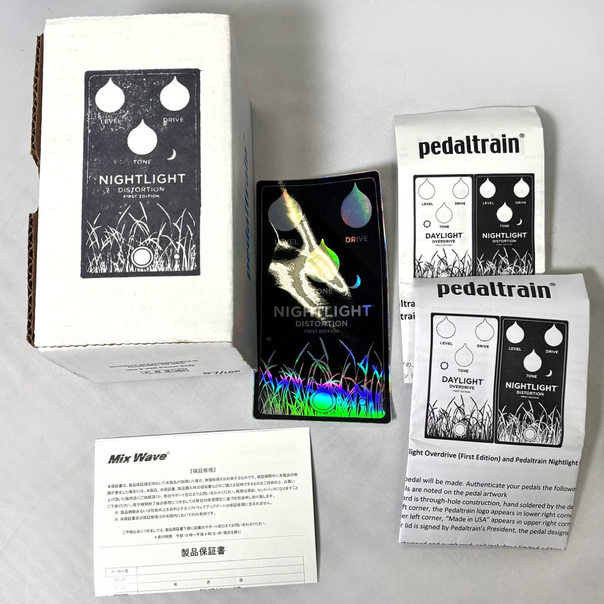 Pedaltrain NIGHTLIGHT DISTORTION 新品未使用品 Pedaltrain Nightlight Distortion