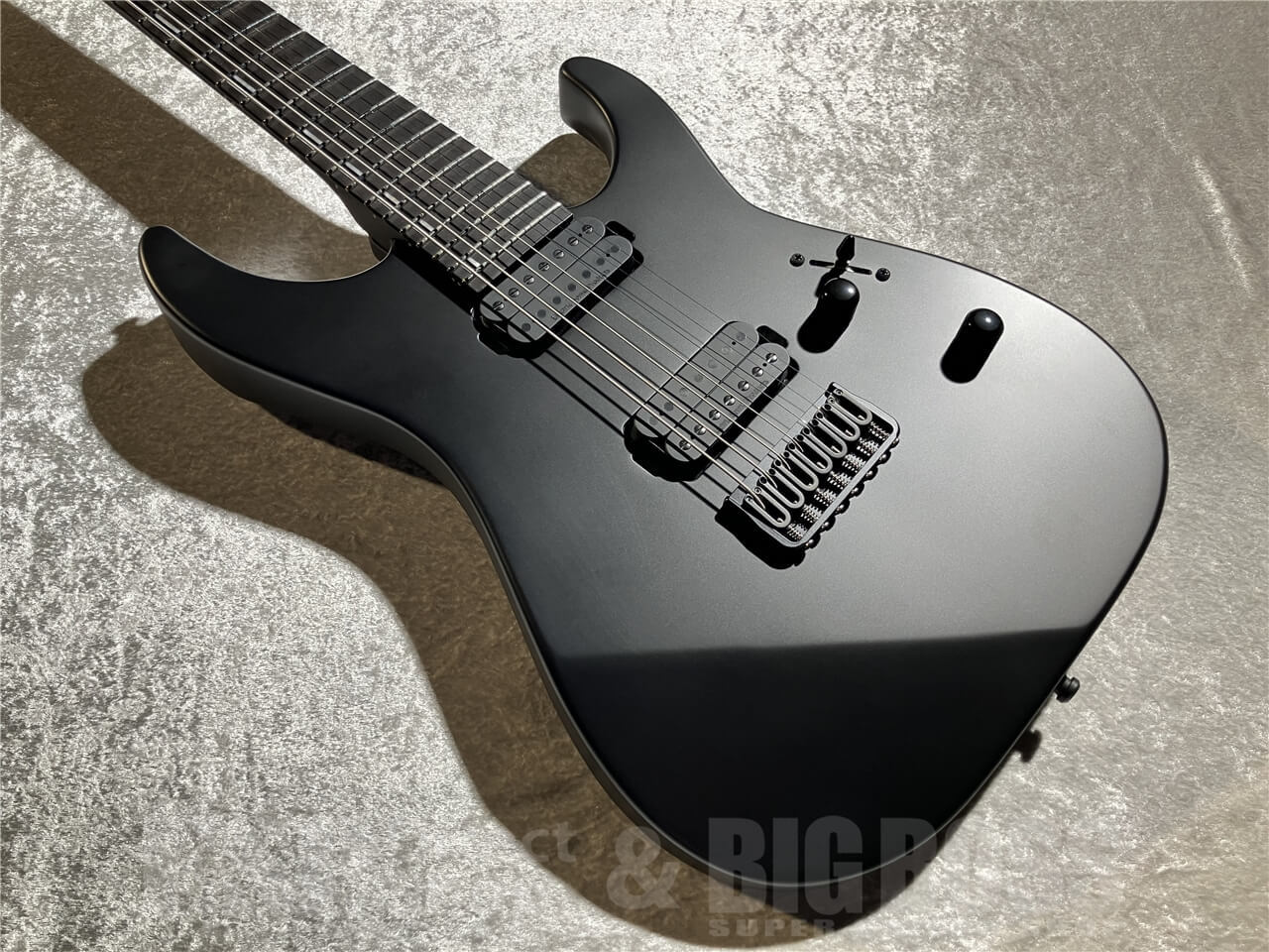 Edwards エレキベース ブラック EDWARDS E-M-II-7 (Metallic Black Satin)（新品/送料無料）【楽器検索