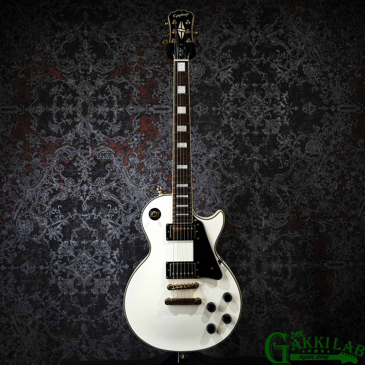 Epiphone Lespaul Custom '06年製 Epiphone Les Paul Custom Black 2006 – Chicago Music Exchange