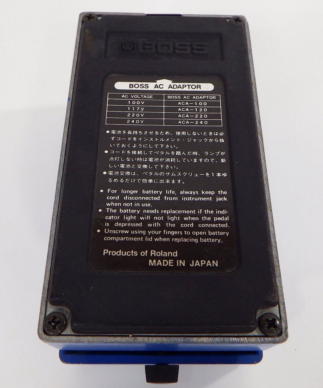 BOSS BOSS ボス CS-2 Compression Sustainer Made In Japan 発送元
