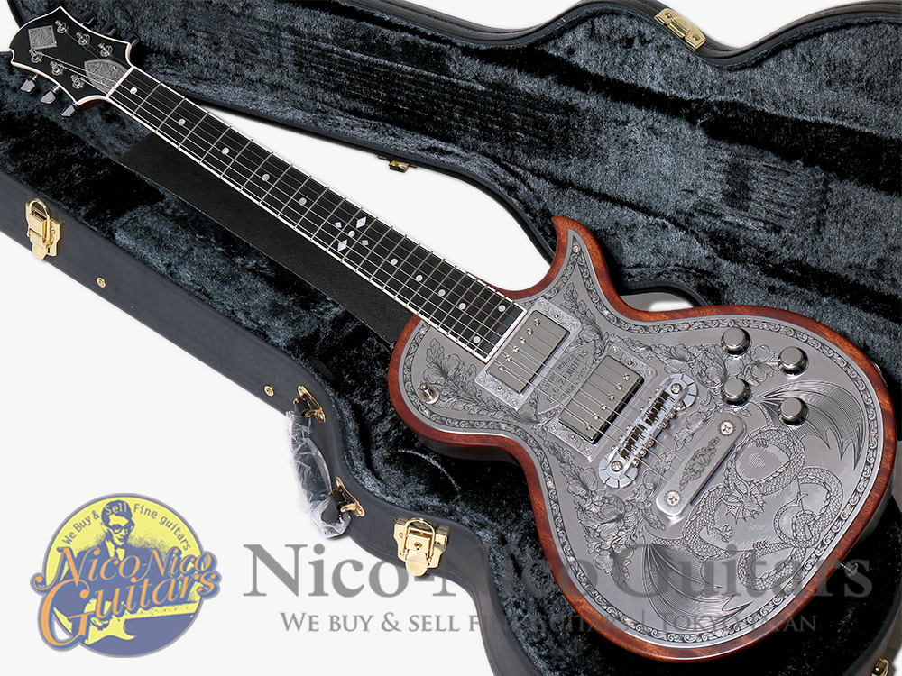Zemaitis 2024 MFG-AC-24 Dragon & Heart (Natural)（中古）【楽器検索