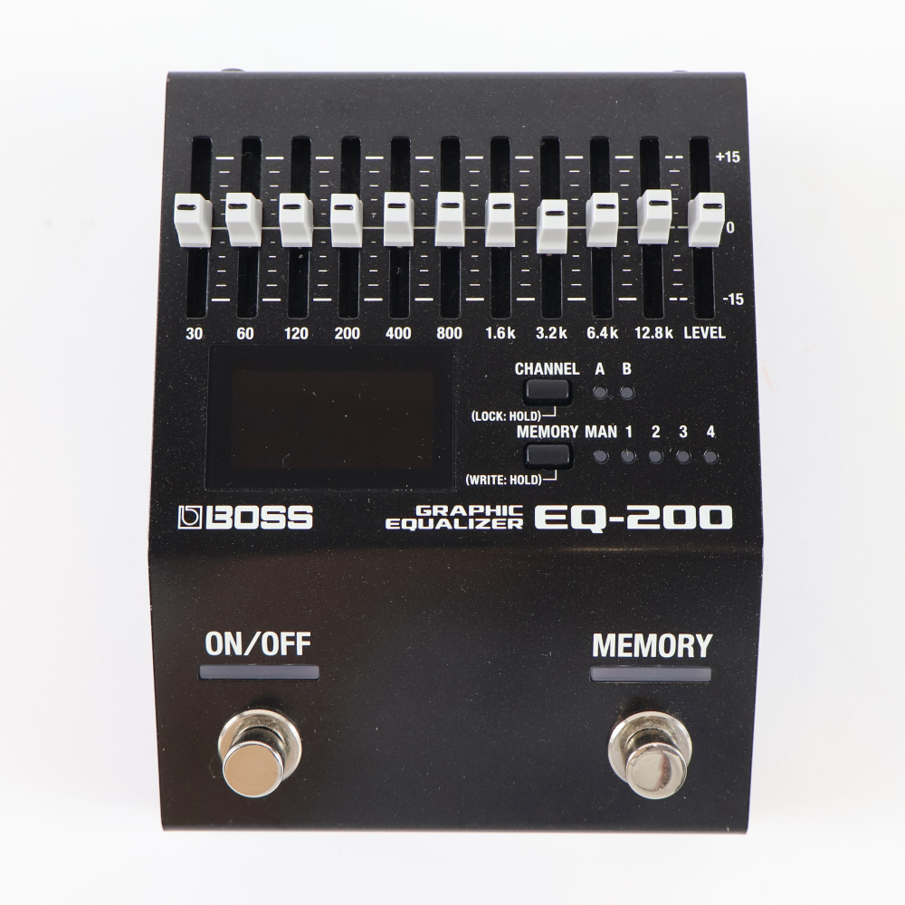 BOSS EQ-200 グラフィックイコライザー Amazon.com: BOSS EQ-200 Graphic Equalizer (EQ-200)