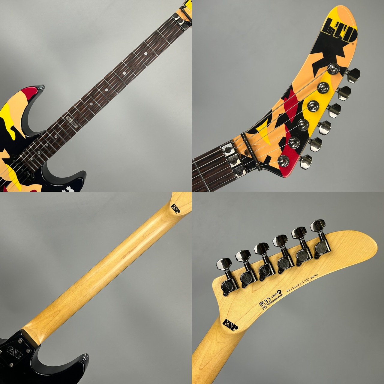 LTD GL-200K Kamikaze Graphic George Lynch 2012年製（中古/送料無料