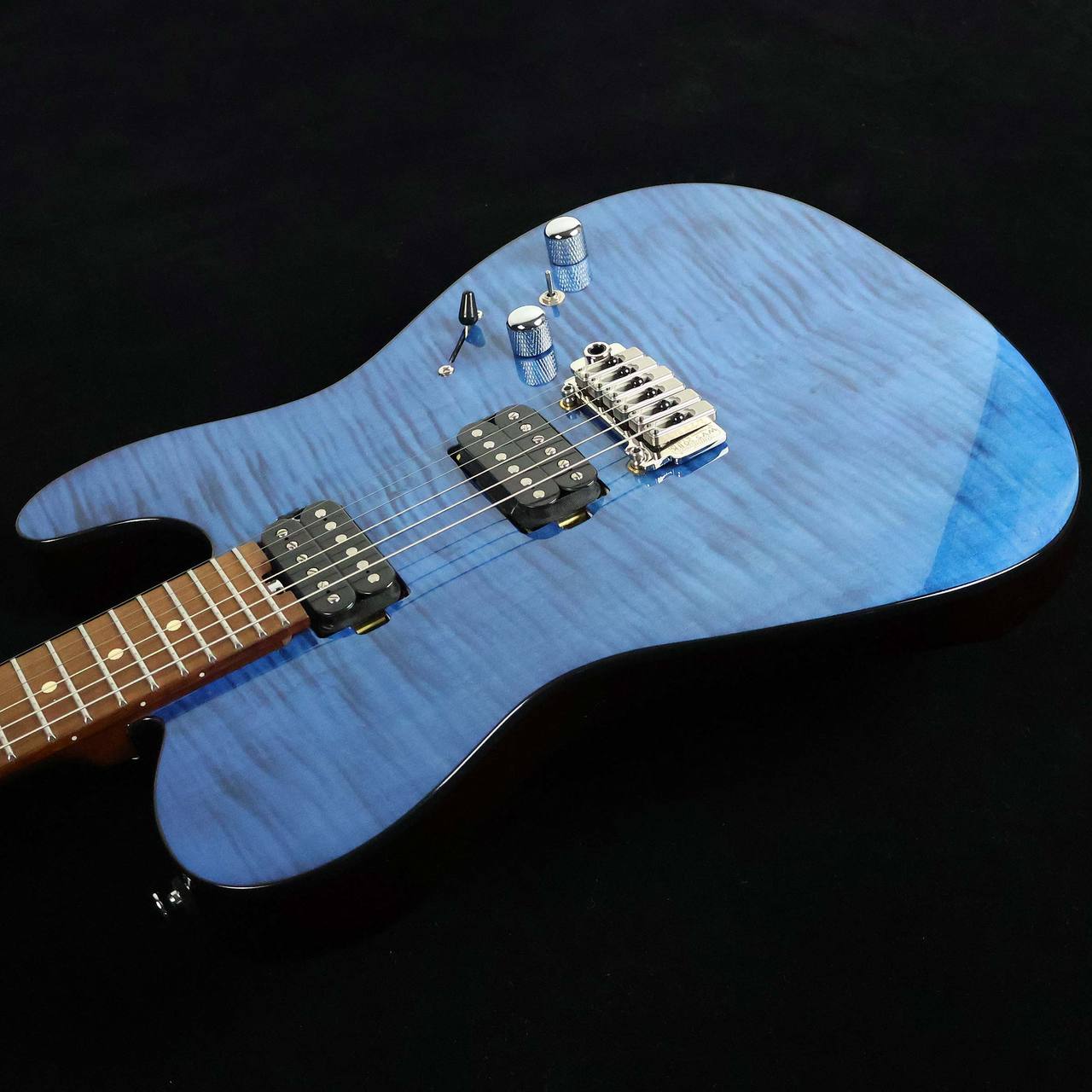 ギター Bacchus / TACTICS24-FM/RSM ST-BLU BacchusGlobal Series TACTICS24-FM/RSM -ST-BLU-【コイルタップ