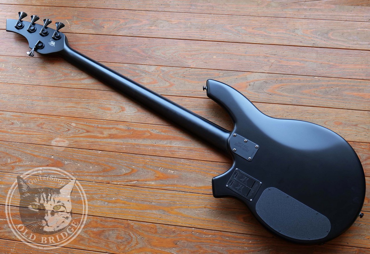 ベース Musicman Bongo 5 SH Stealth Black Ernie Ball Music Man Bongo 5 HH Bass Guitar - Stealth Black