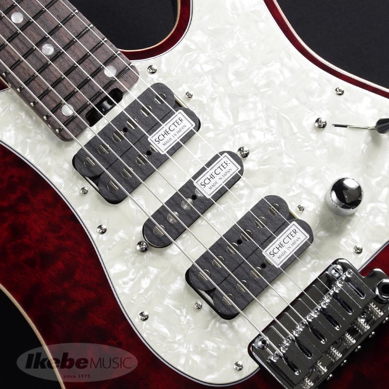 SCHECTER SD-2-24-AL-VTR (See-Thru Red/R)（新品）【楽器検索