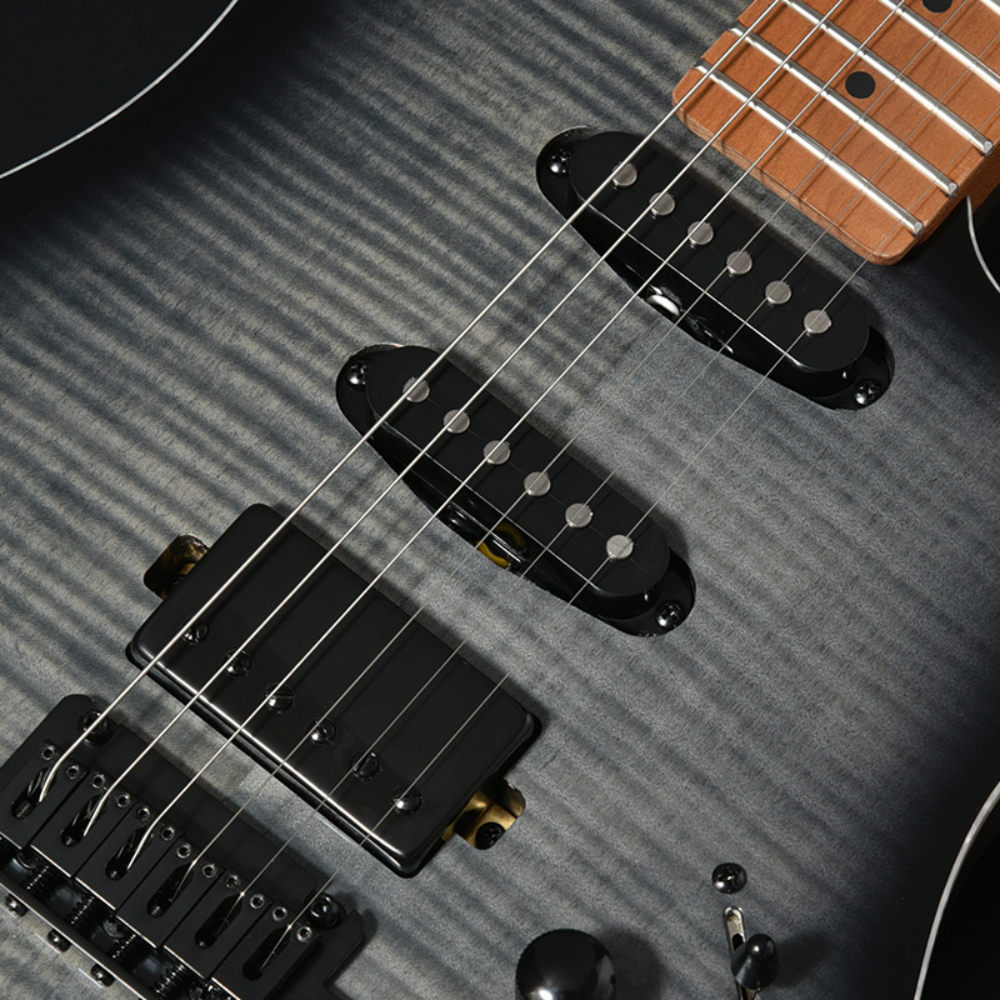 Bacchus バッカス Universe Series GS-ABIM RSM/M BLK-B エレキギター