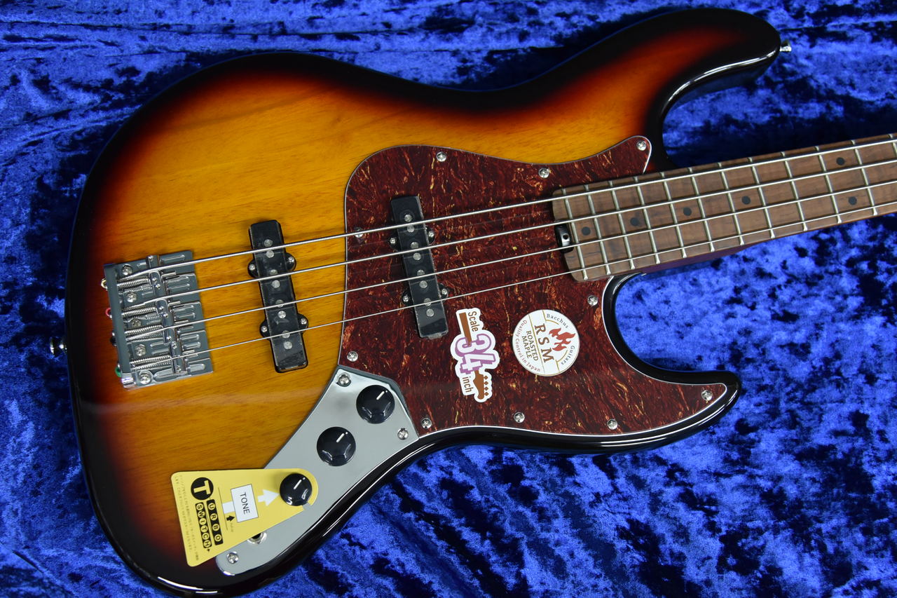 【手渡し限定・栃木県より出品】Bacchus WL4-STD/RSMエレキベース WL4-STD/RSM (Bacchus / バッカス) グローバルシリーズ エレキベース