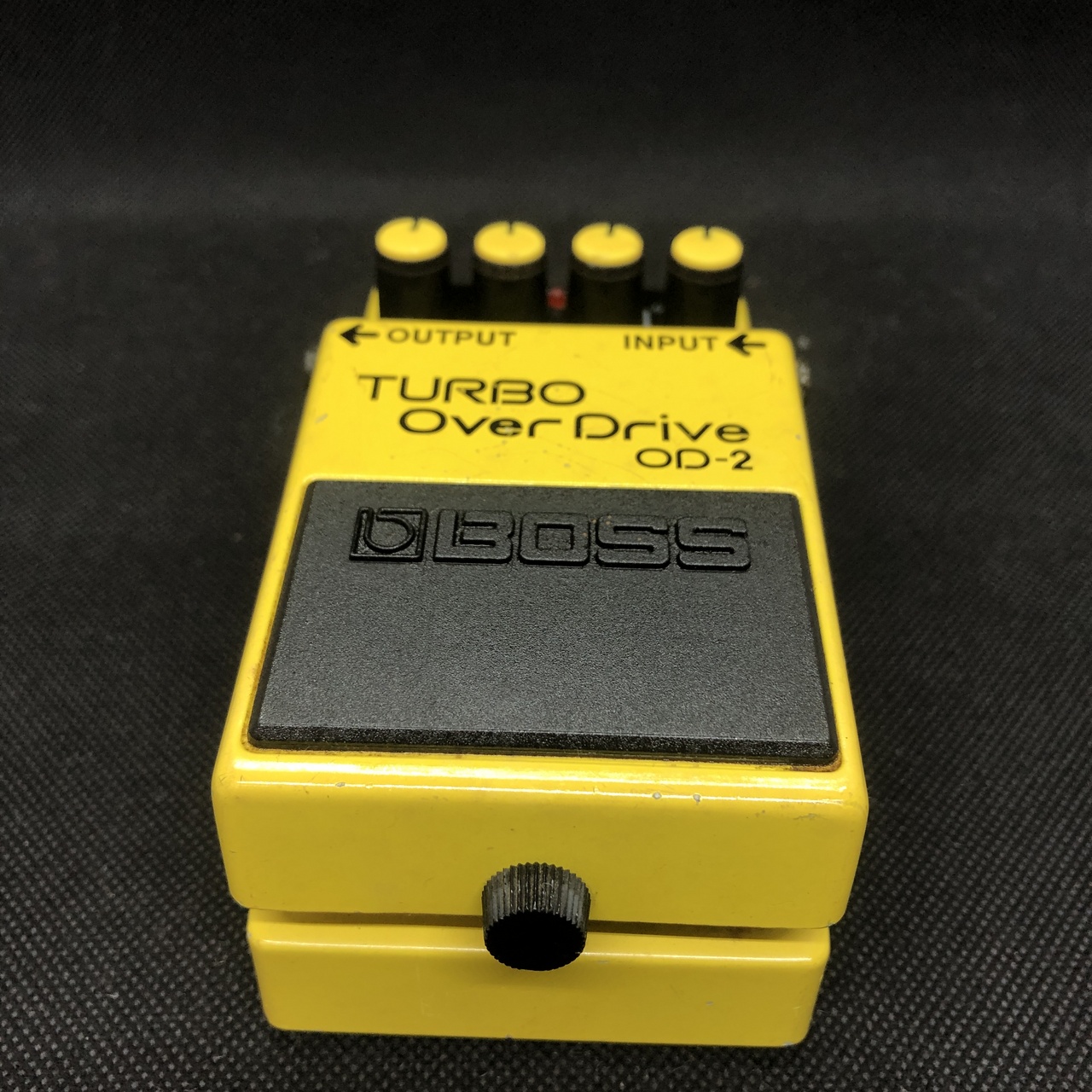 BOSS OD-2 TURBO Over Drive 1987年頃製造 MADE IN TAIWAN ACA電源