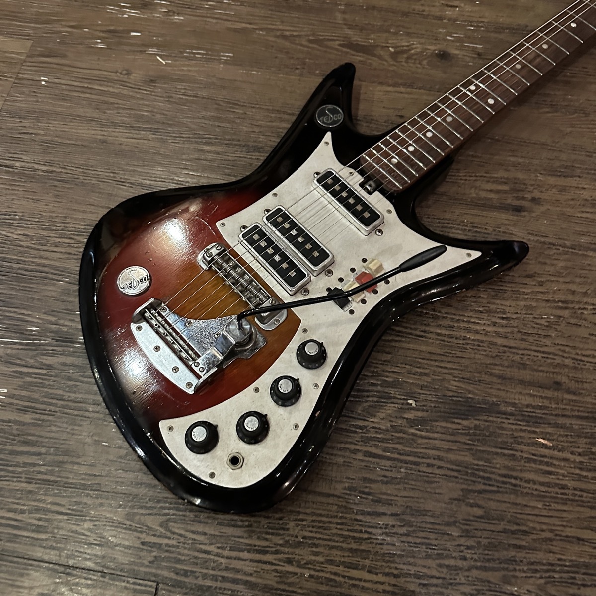 Teisco K-3L 1960年代 ビザールギター Electric Guitar（中古/送料無料