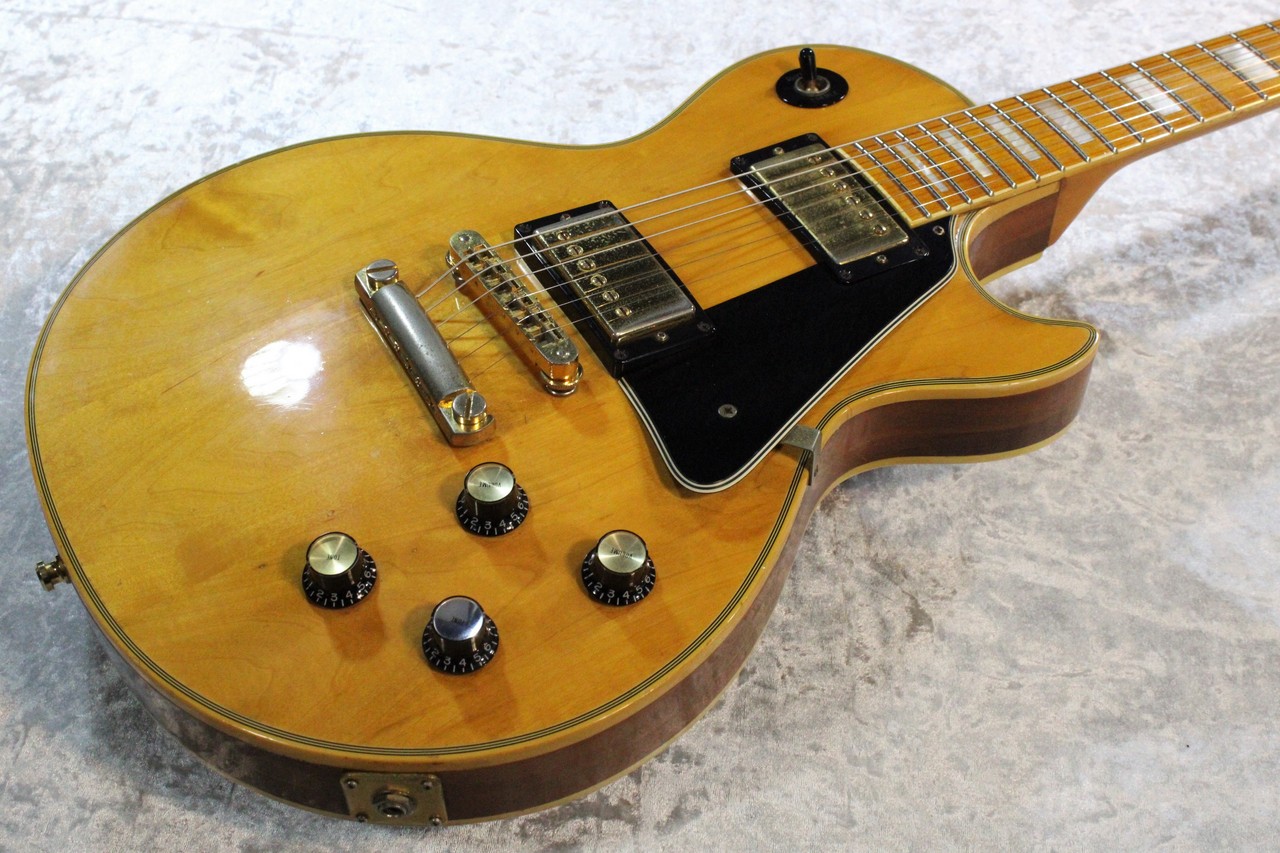 Gibson 1976 Les Paul Custom Natural w/ Maple Fingerboard【4.89kg 