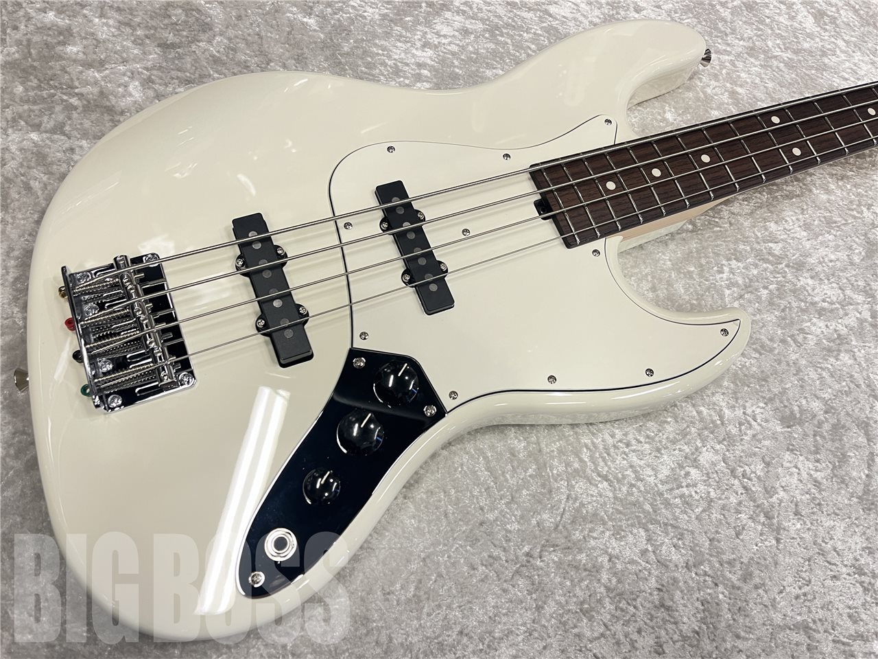 Three Dots Guitars JB OWH/R【Olympic White】（新品/送料無料 