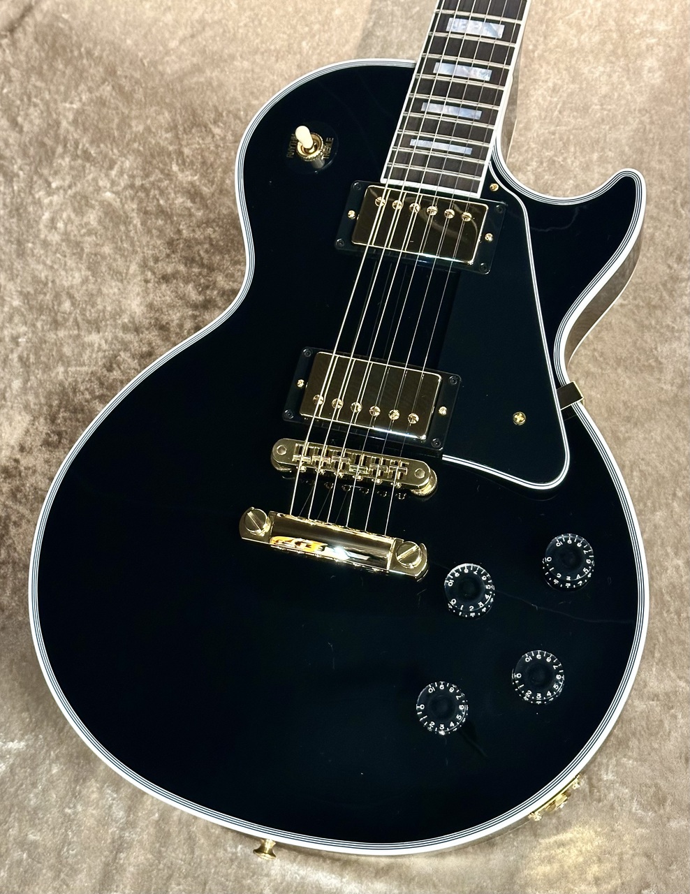 Gibson Custom Shop Les Paul Custom w/Ebony Fingerboard Gloss Ebony