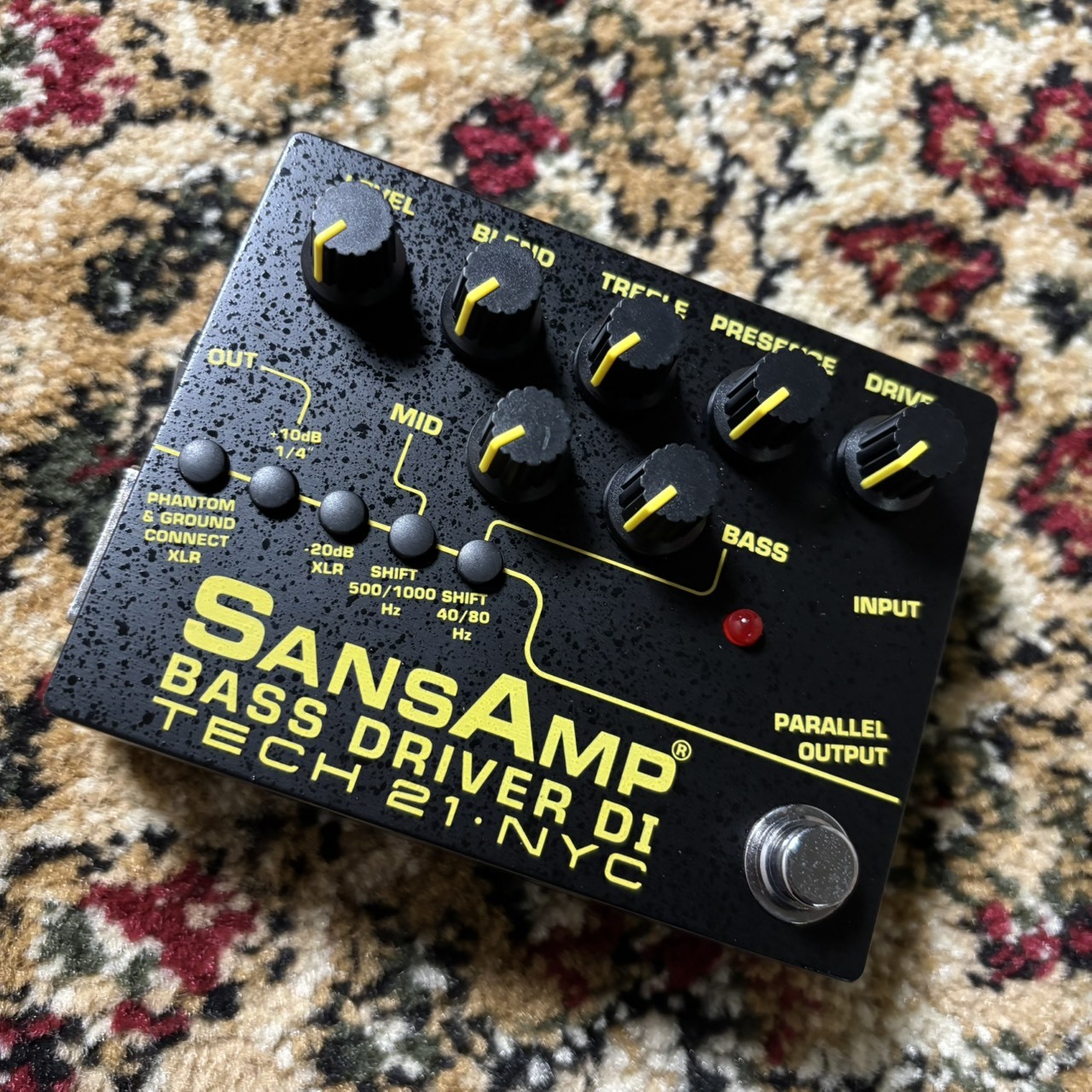 ベース用DI TECH21 SANSAMP BASS DRIVER DI V2 ベース用プリアンプ ダイレクト