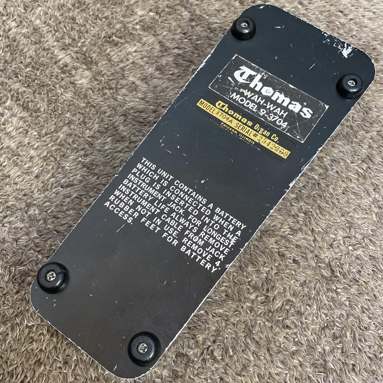 N　Thomas wah-wah Model9-3704 ビンテージワウ THOMAS ORGAN Wah-Wah Model 9-3704 (Cry Baby)（ビンテージ