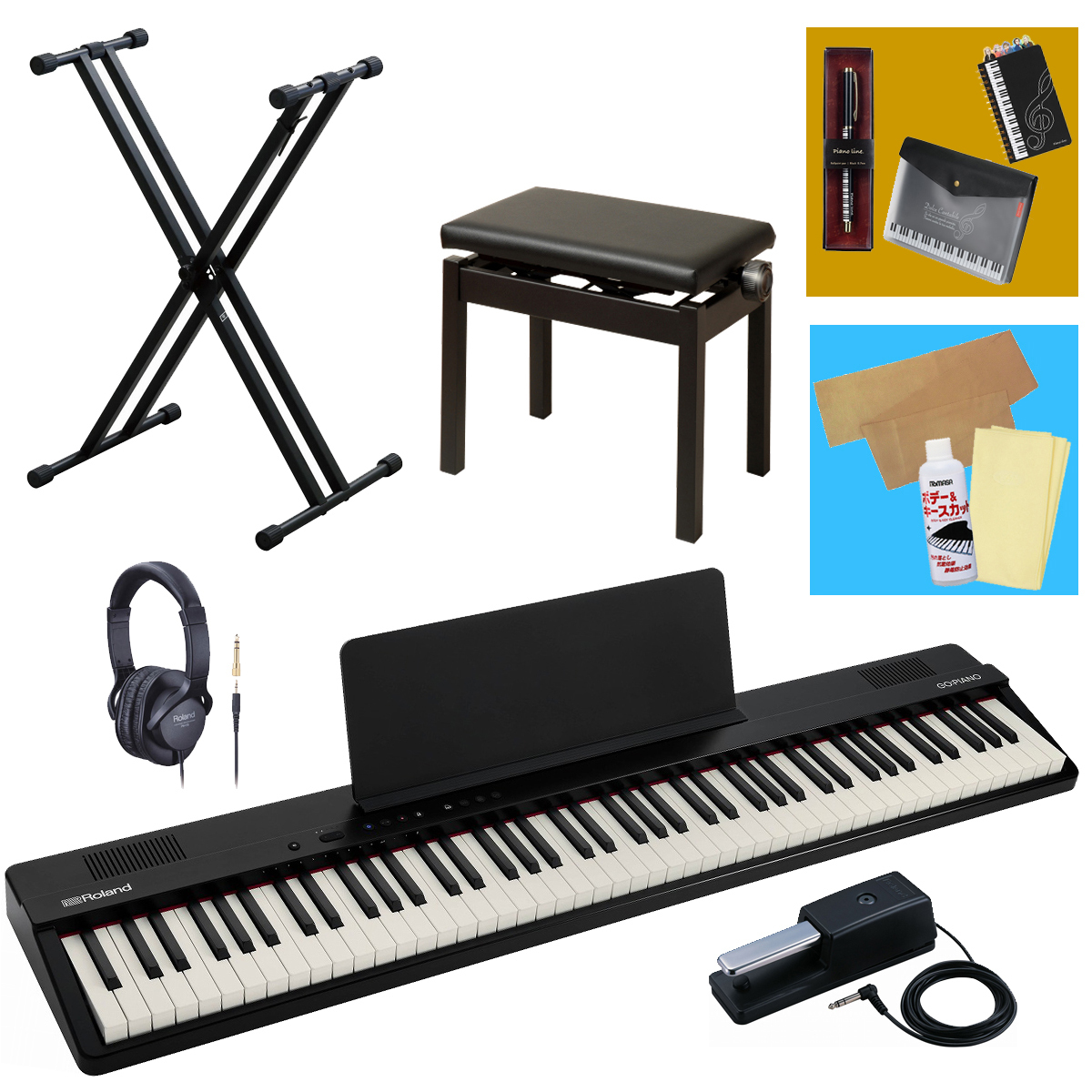 Roland GO:PIANO88 (GO-88PX) [数量限定：レッスンセット！] 88鍵盤 