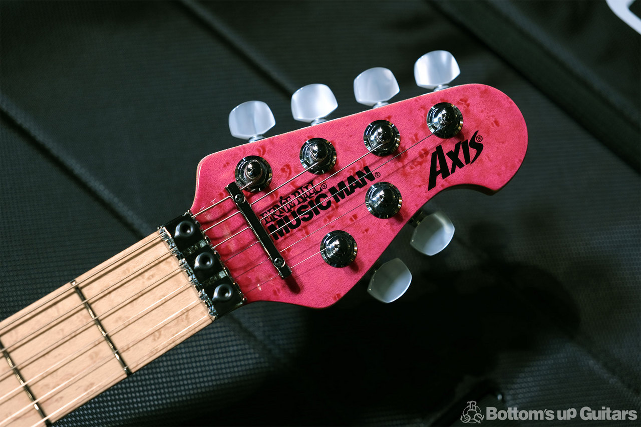 MUSIC MAN USA AXIS - Trans Pink - Quilt - 【 Brown Back 】【 KID