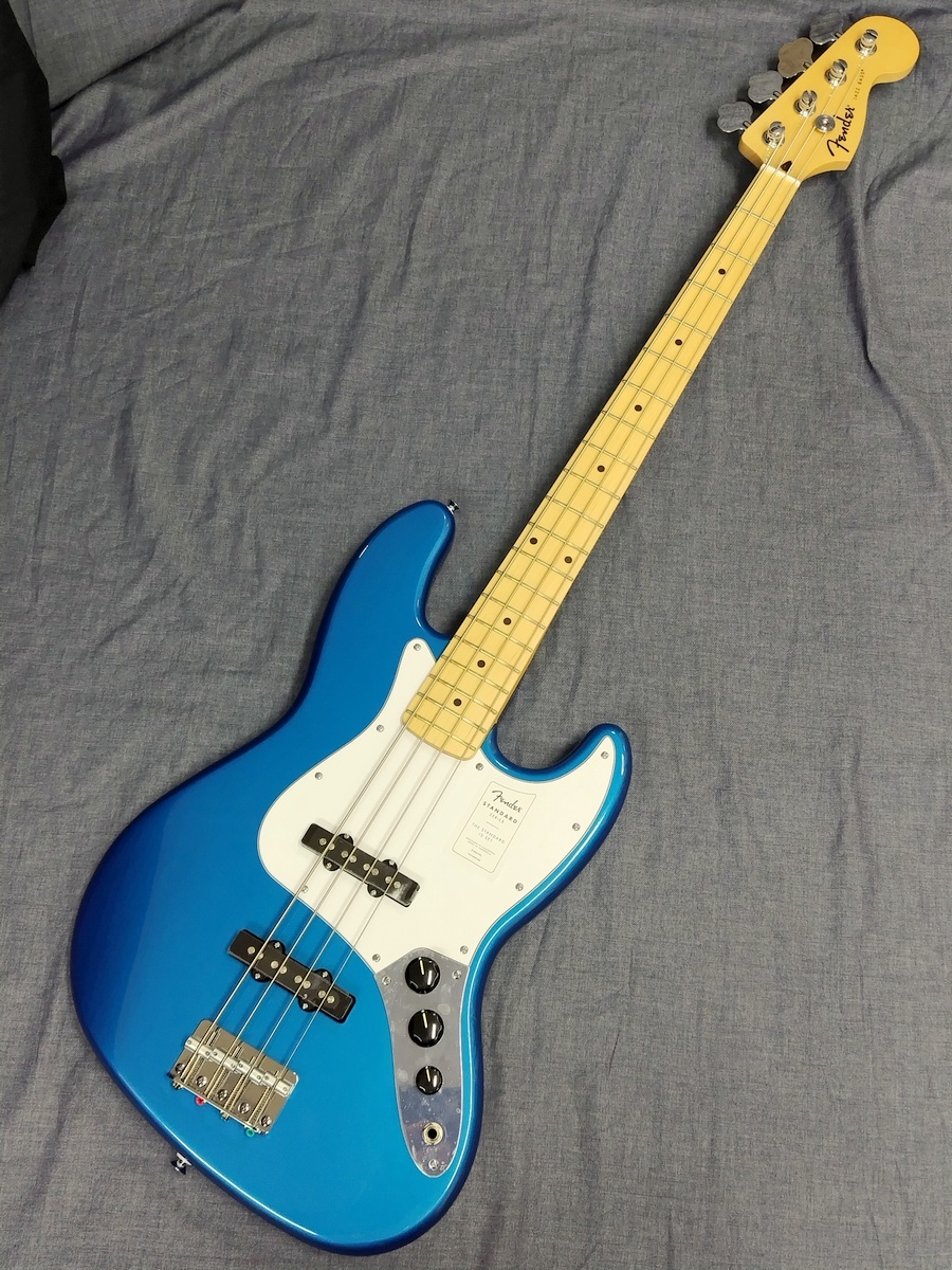 Fender Standard Jazz Bass Maple AMM Aqua Marine Metallic （新品