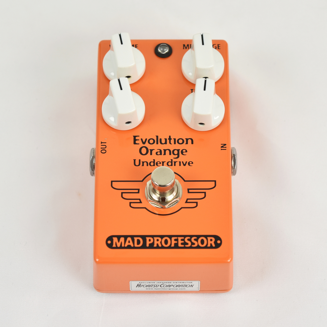 ギター MAD PROFESSOR EvolutionOrange Underdrive MAD PROFESSOR EVOLUTION ORANGE UNDERDRIVE FAC イコライザー