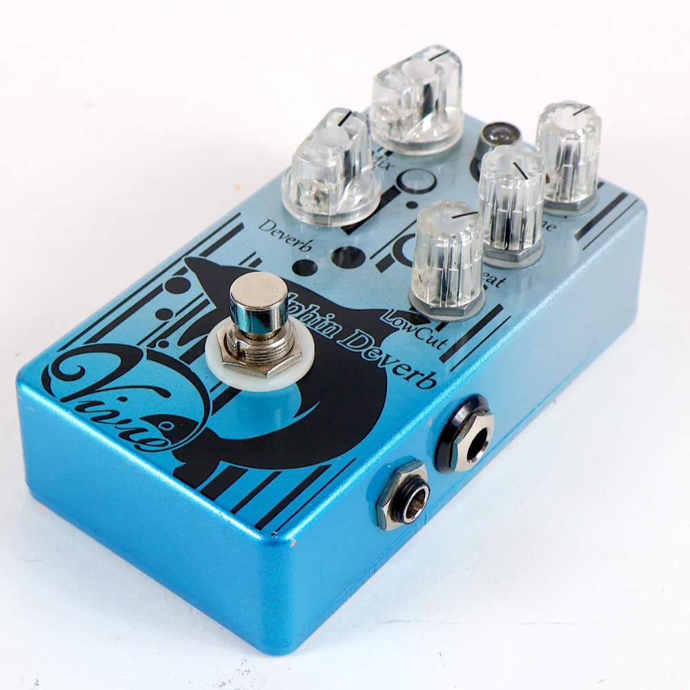 Viva Dolphin Deverb ギターエフェクター Vivie / DolphinDeverbの特徴と使い方等をレビュー。ディレイと