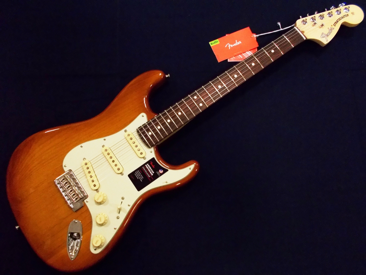 Fender American Performer Stratocaster Rosewood Fingerboard Honey