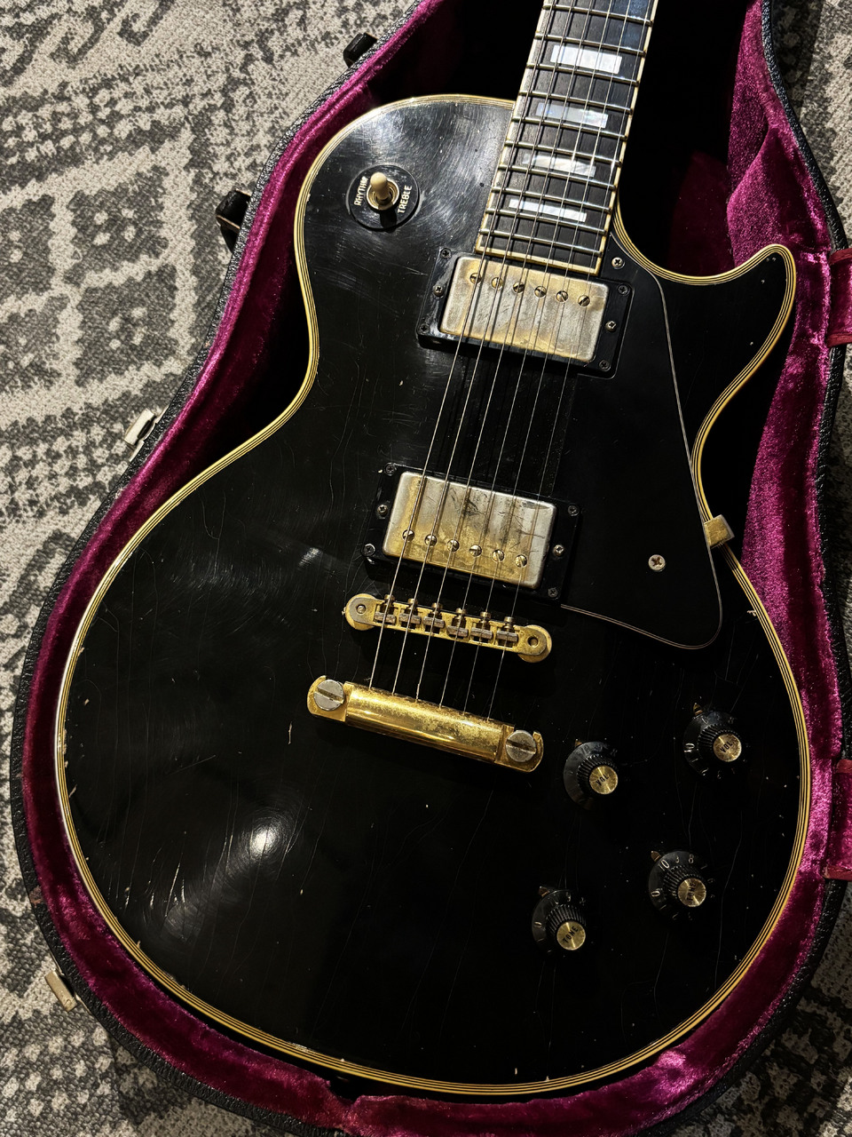 1974年製 ギブソン ボリュームポット ビンテージポットの修復計画 Gibson ES-175 1974 | 興味のない人には