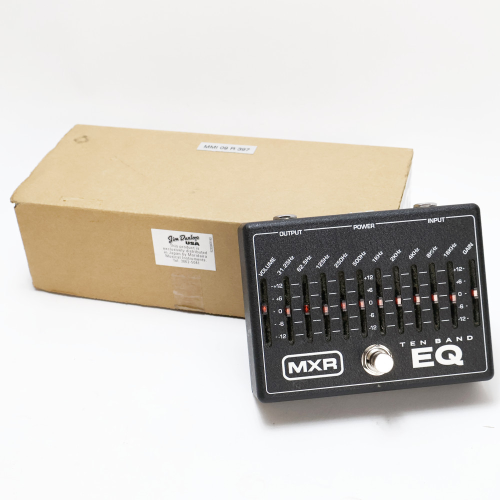 MXR ten band グラフィックイコライザー 10-Band EQ Graphic Equilizer MXR ギター用エフェクター イコライザー