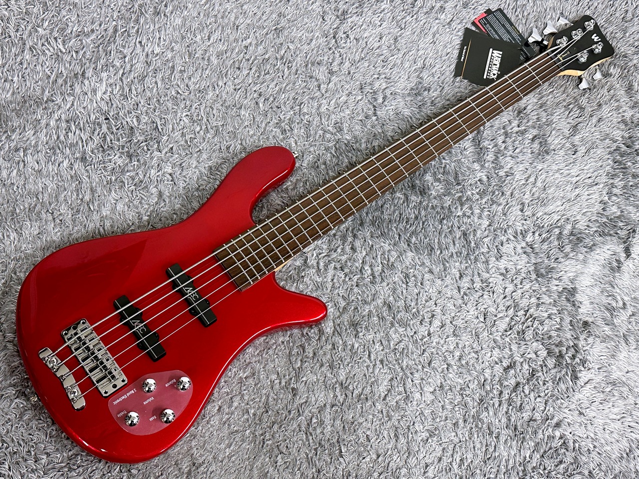 Warwick RockBass Streamer LX 5 Red Metallic High Polish