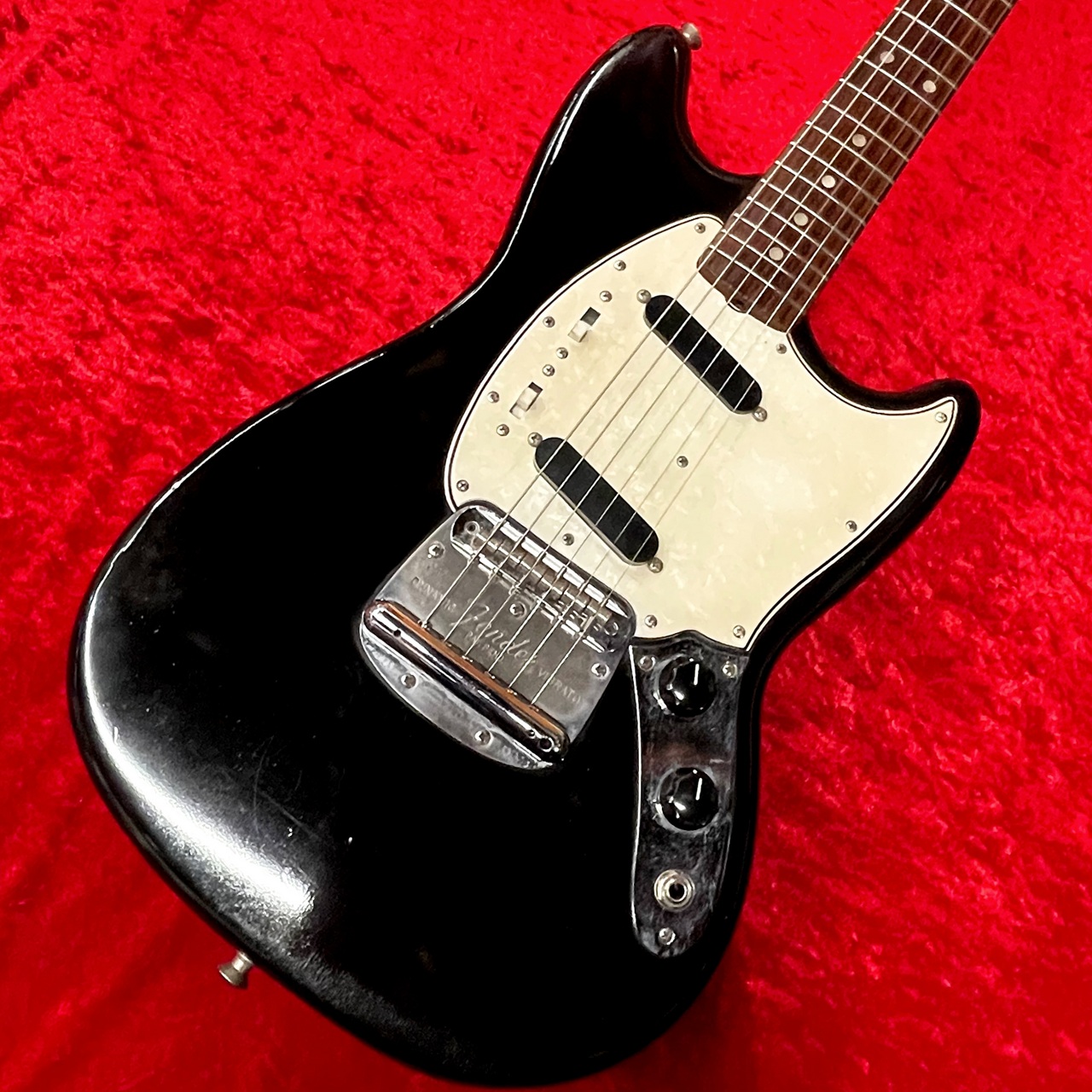 Fender 1965 Mustang Refinish Black ≒3.24kg（ビンテージ）【楽器