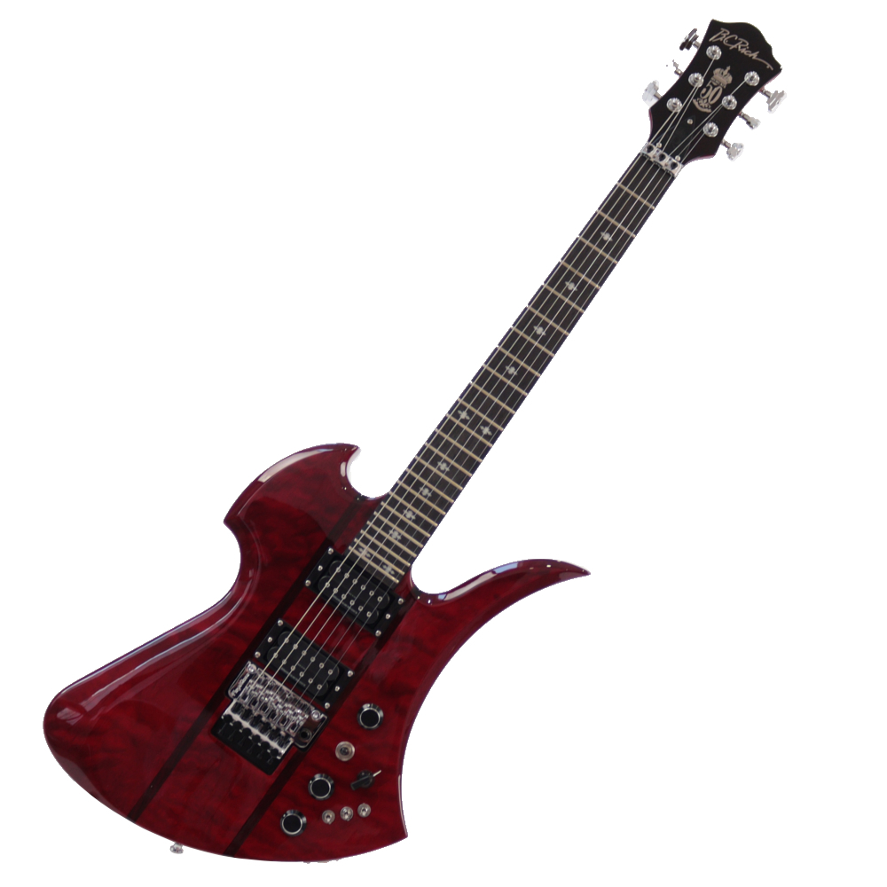 B.C.Rich Mockingbird モッキンバード Legacy ST with Floyd Rose Transparent Red エレキギター アウトレット