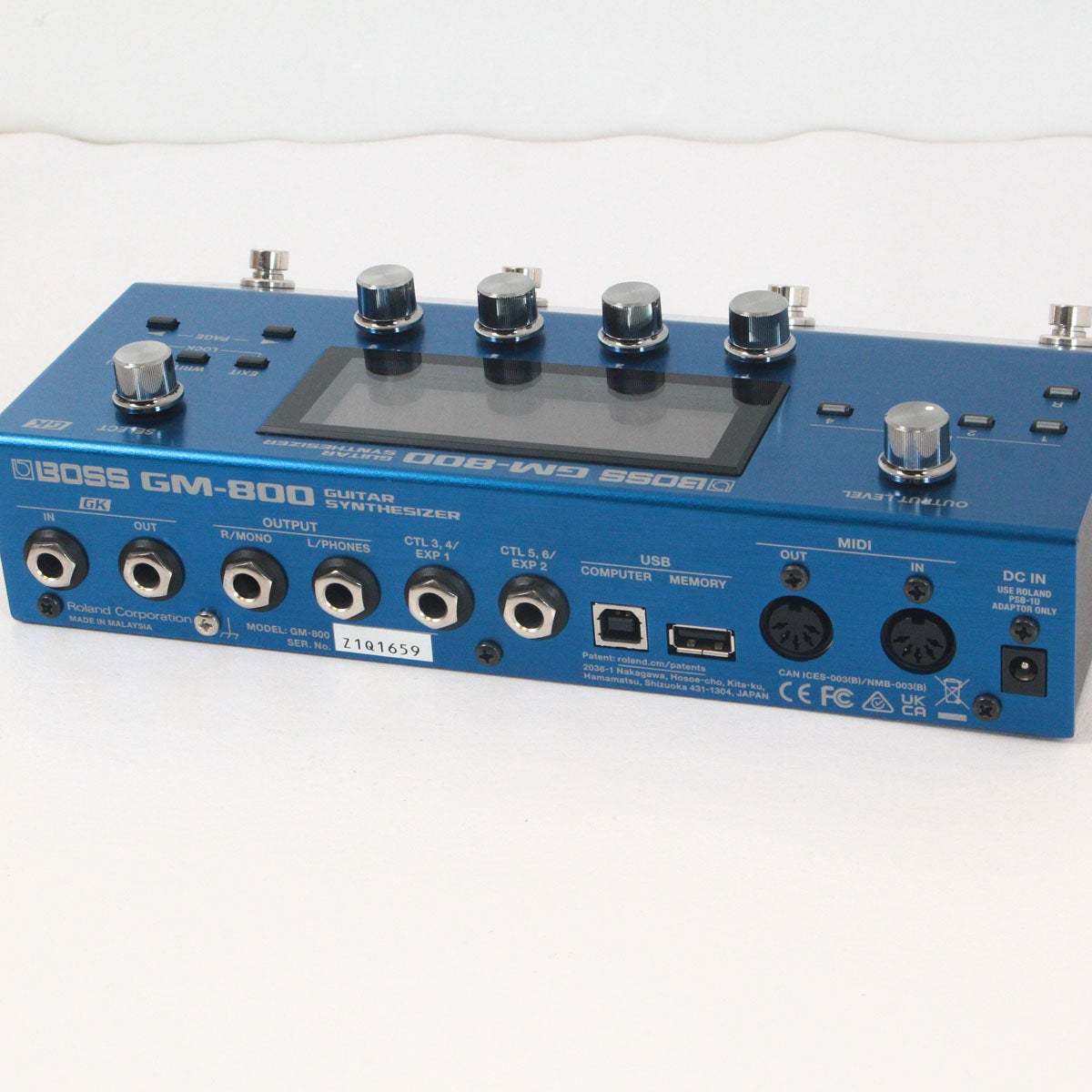 BOSS GM-800 + GK-5 + BGK-15 ギターシンセ BOSS GM-800 Guitar Synthesizer w/GK-5+BGK-15 【渋谷店】（中古/送料
