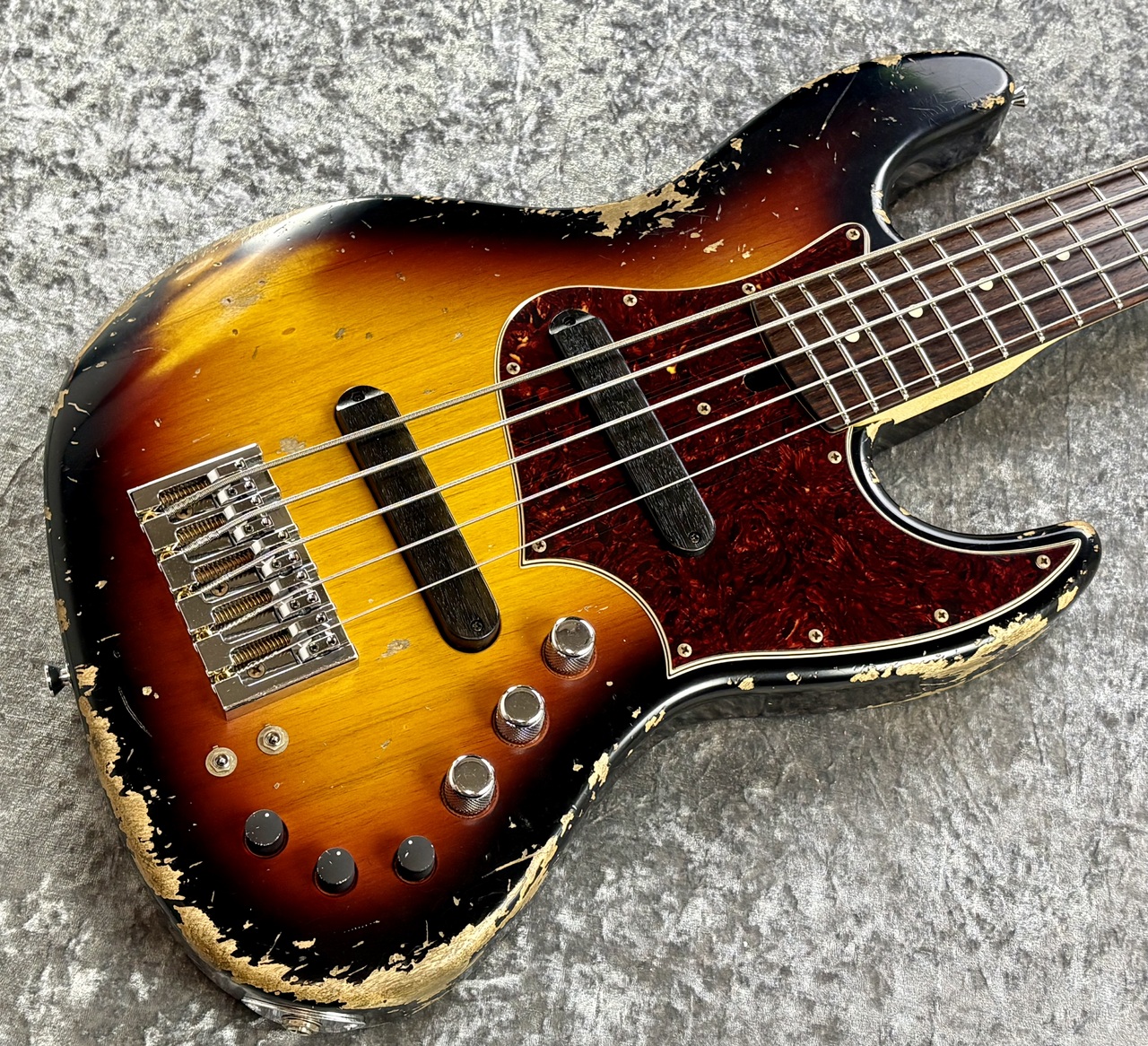 Xotic XJ-1T 5st Alder Heavy Aged - 3Tone Sunburst/R -【4.34kg