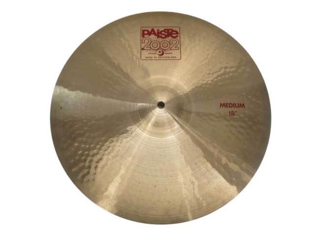 Paiste 2002クラッシュ18 Crash 現状品 Paiste 18
