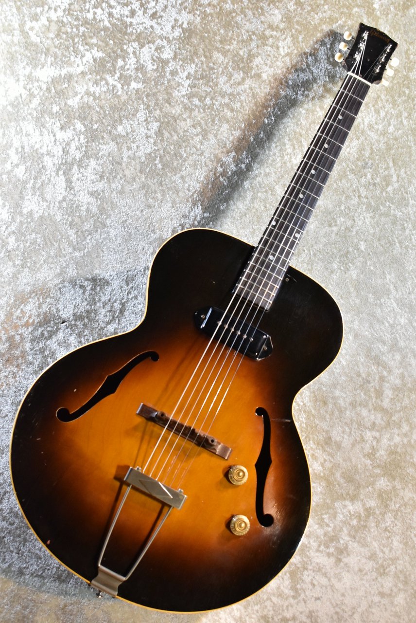 Gibson 1951 ES-125 Sunburst【パーツ交換多数、ブレーシング欠品、トップ落ち有り】（ビンテージ）【楽器検索デジマート】